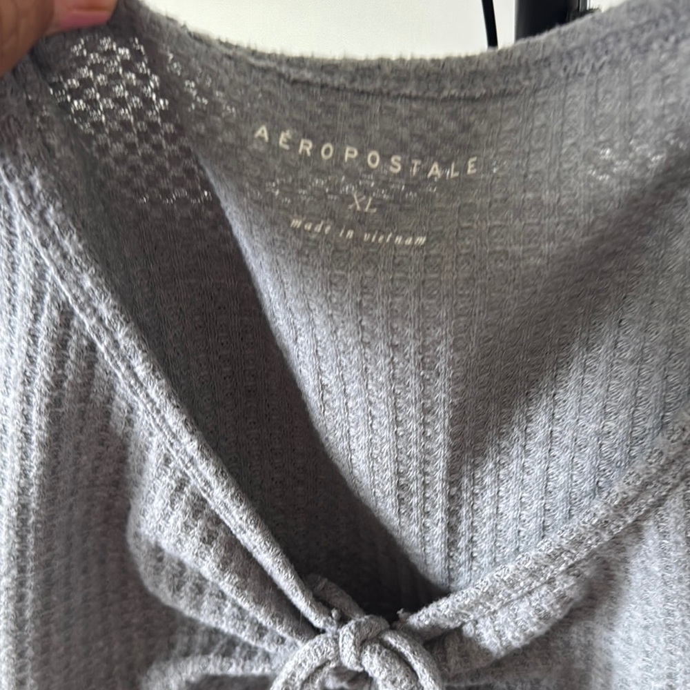 Gray Crop Top - Picture 3 of 5